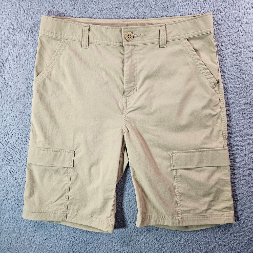 REI Coop Cargo Shorts Boys XL 18‎ Inseam 8.5" Light Tan